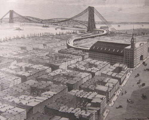 SciAm 1896 Hudson River Bridge