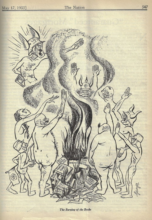 Nation 1933 book burning Nation 1933 book burning