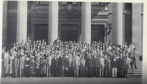 American MAth Monthly 1934 group photo full American MAth Monthly 1934 group photo full