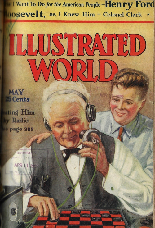 Illus World 1922 radio checkers