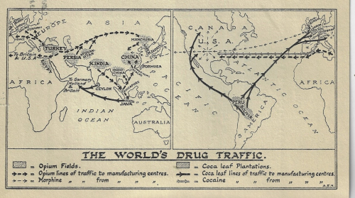 World Dope menace map