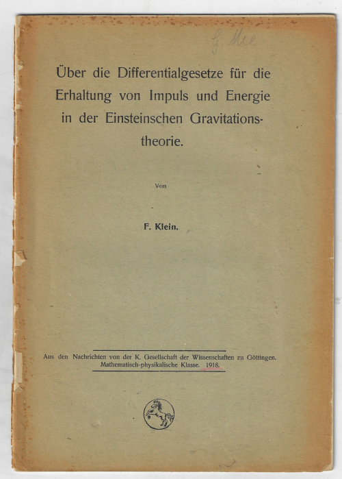 Klein _1_ with Mie sig