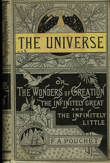 Books covers the universe pouchet