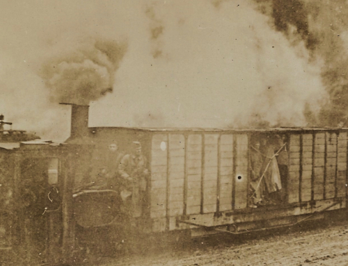 WWI Photos train munitions_detail_ WWI Photos train munitions_detail_