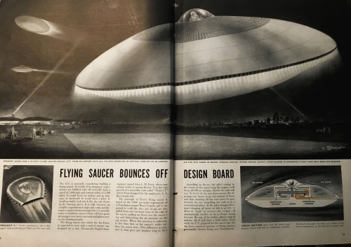 Life 1954 Flying Saucer