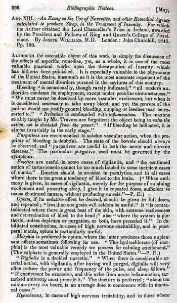 Drugs for insanity _1_ Drugs for insanity _1_